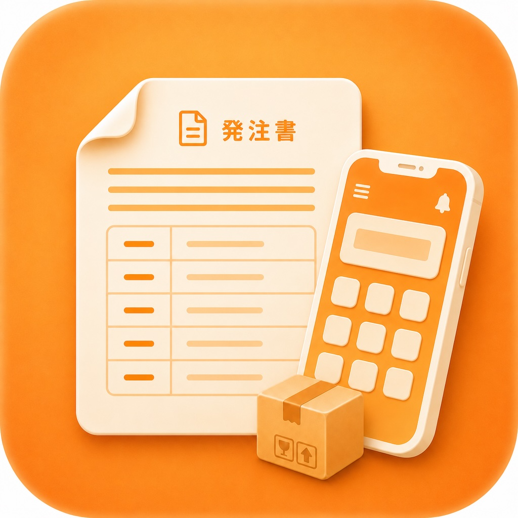 お店の発注書
